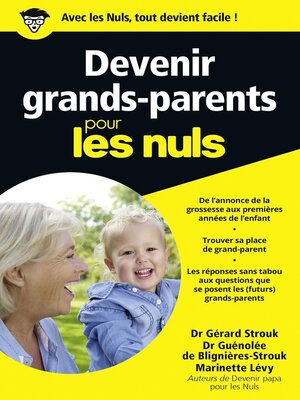 cover image of Devenir grands-parents pour les Nuls poche